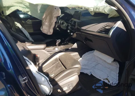 2020 BMW X3 M Competition z USA, uszkodzony, nr VIN 5YMTS0C05L9B93646